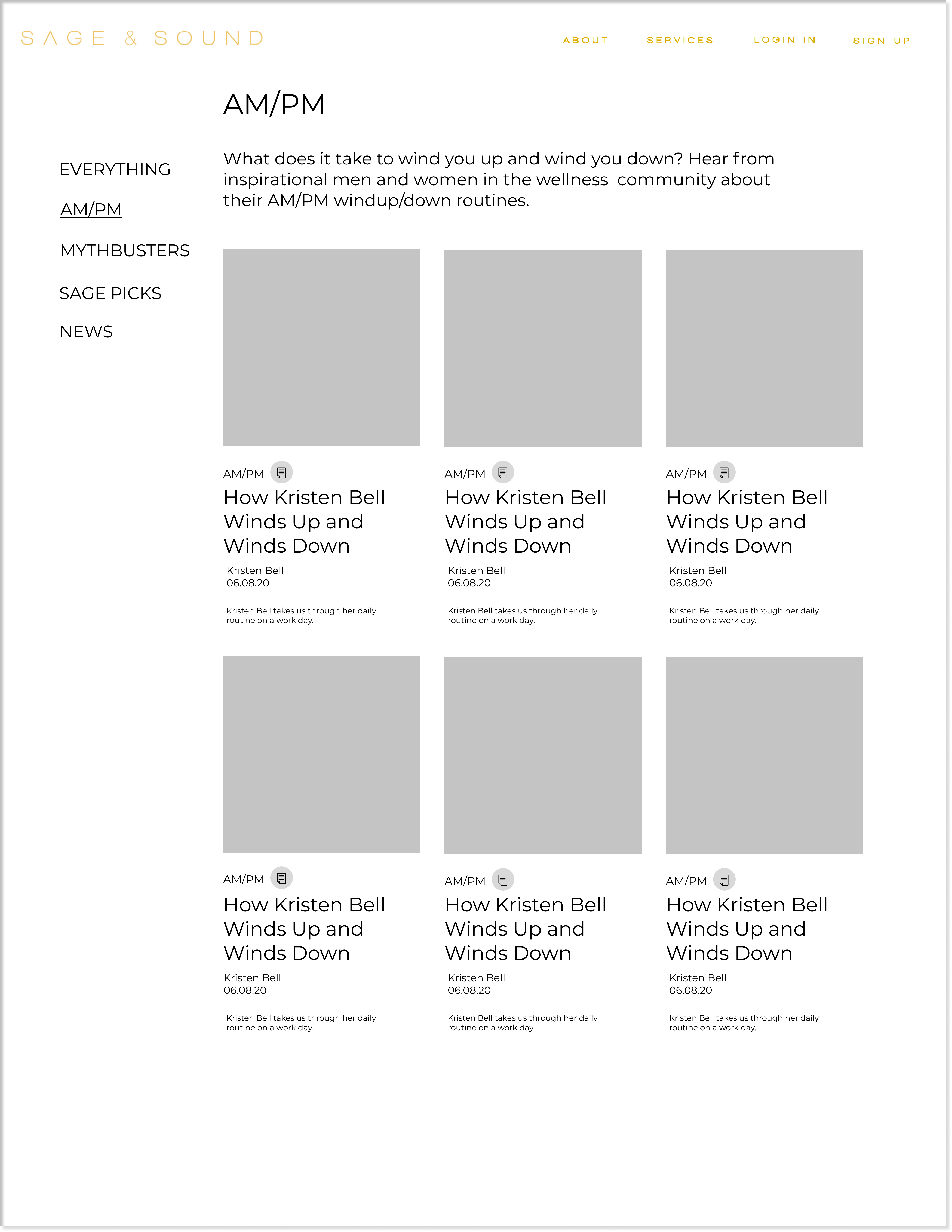 Filter Page